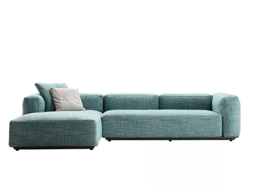 HYBRID - Sectional fabric garden sofa by B&B Italia Outdoor - view 2